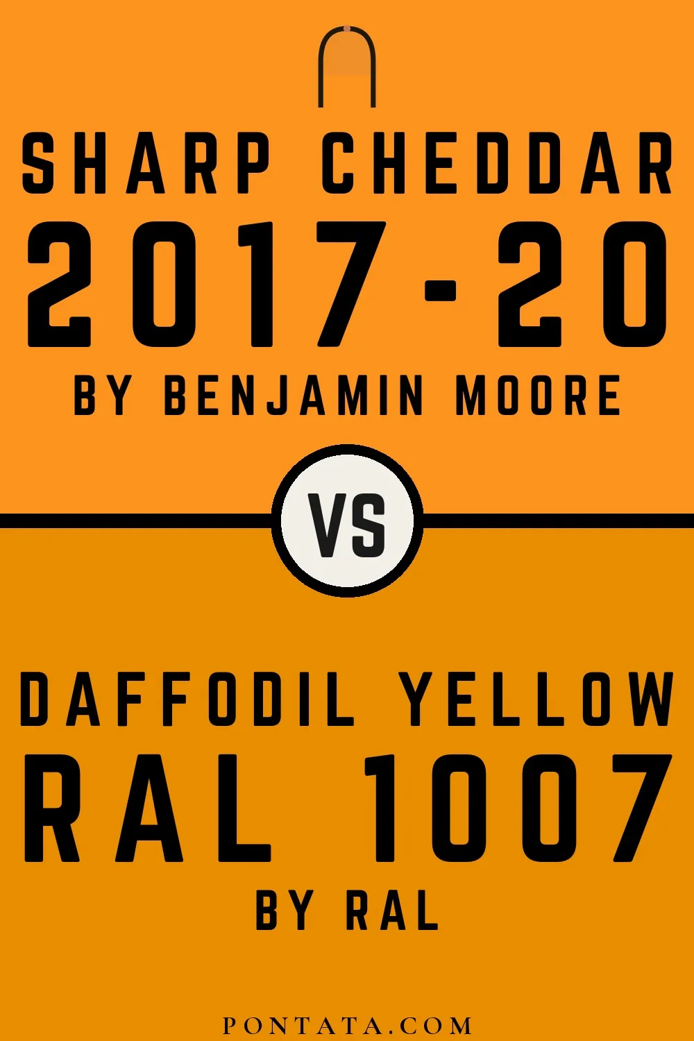 Sharp Cheddar vs Daffodil yellow