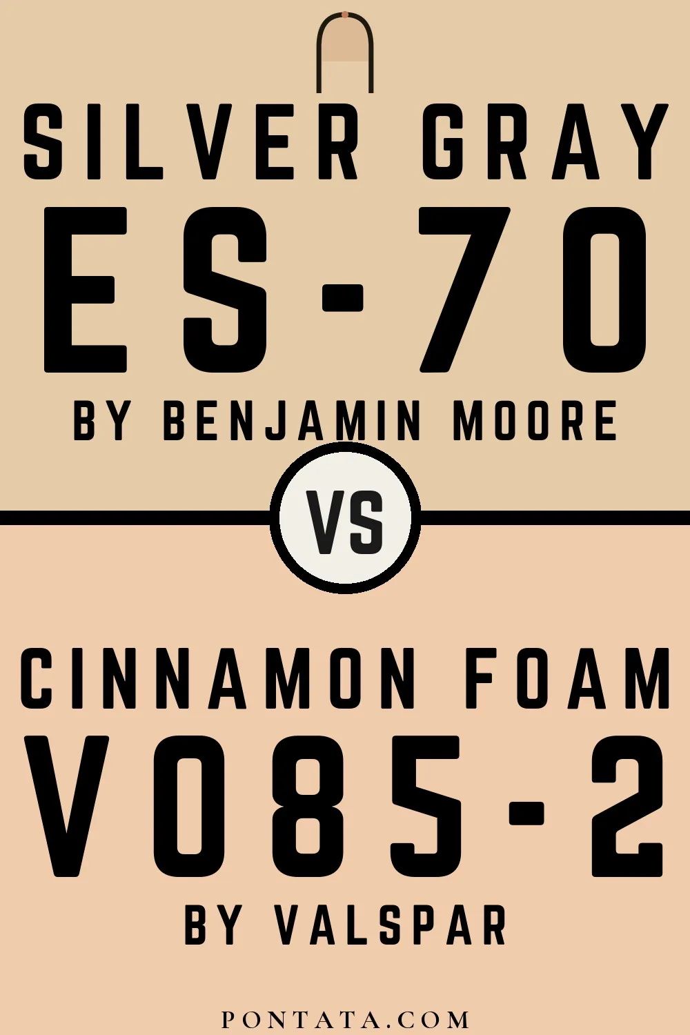 Silver Gray vs Cinnamon Foam
