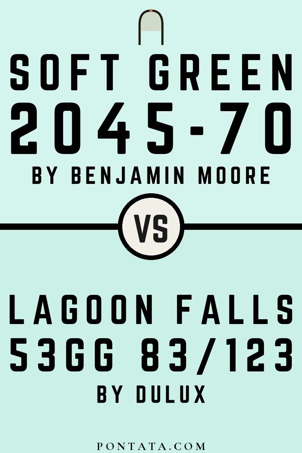 Soft Green vs Lagoon Falls