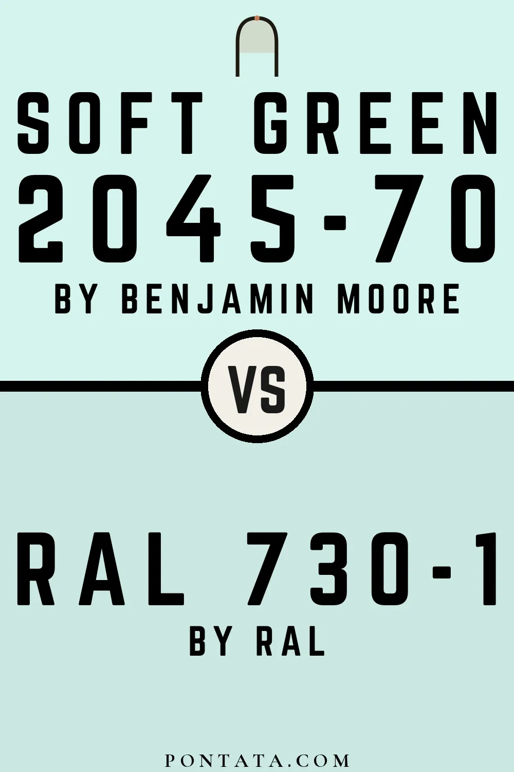 Soft Green vs RAL 730-1