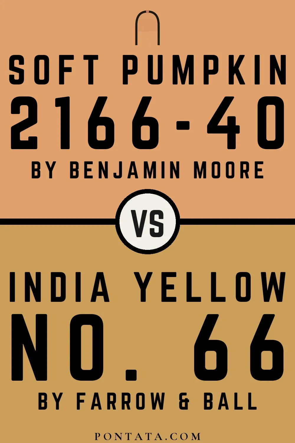 Soft Pumpkin vs India Yellow