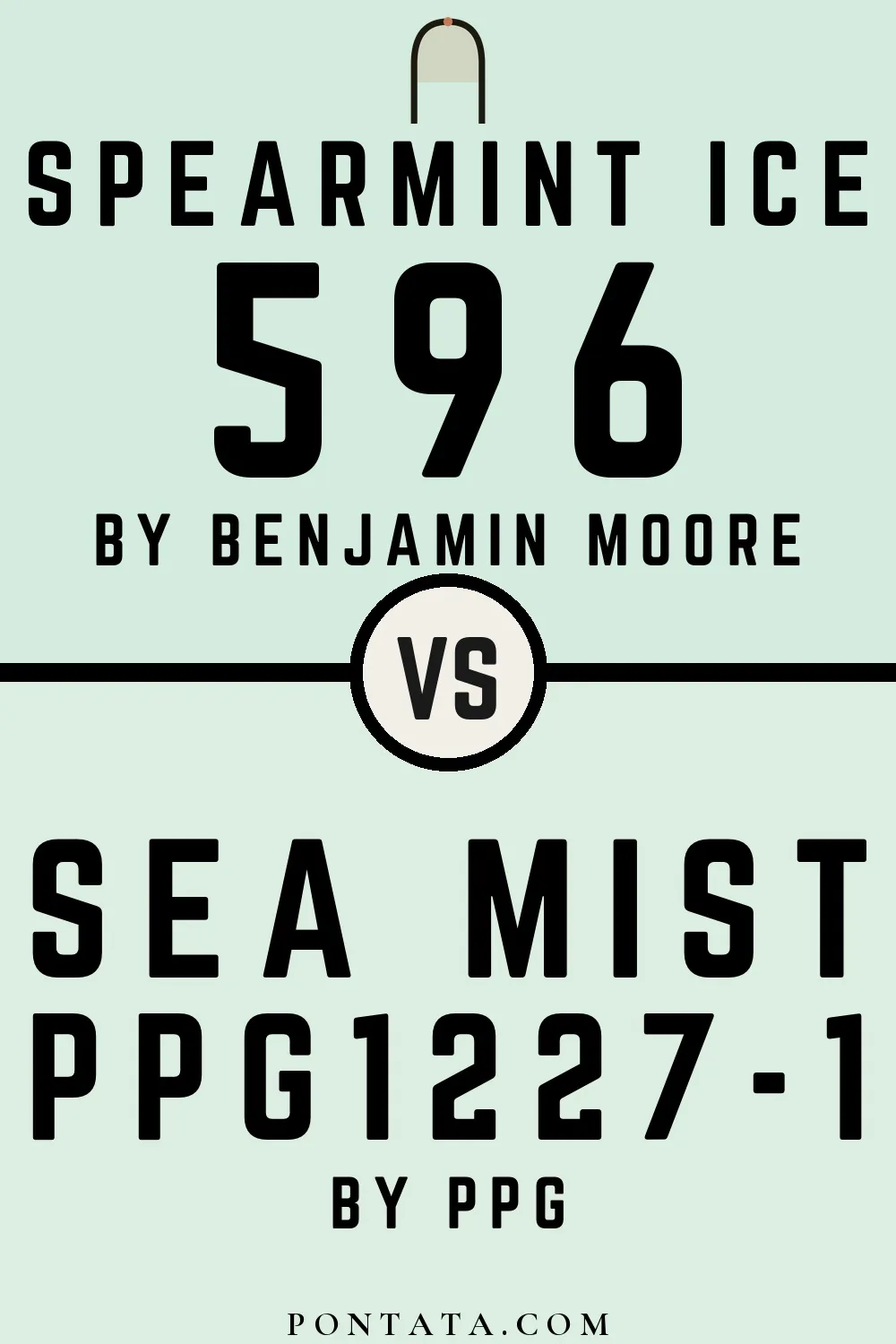 Spearmint Ice vs Sea Mist