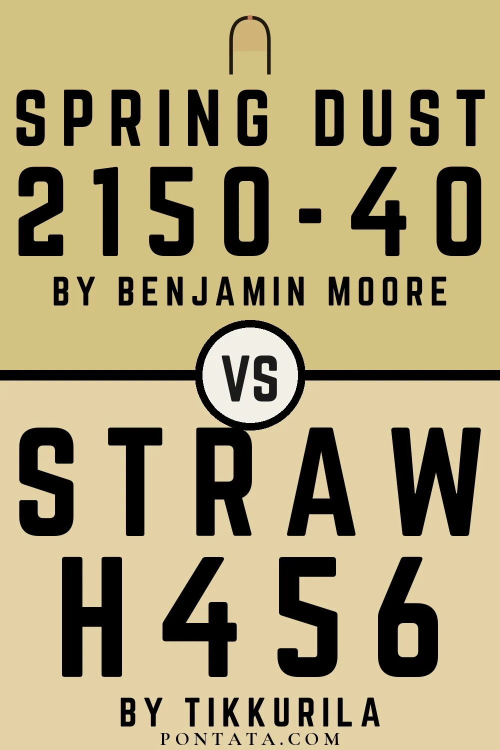 Spring Dust vs Straw