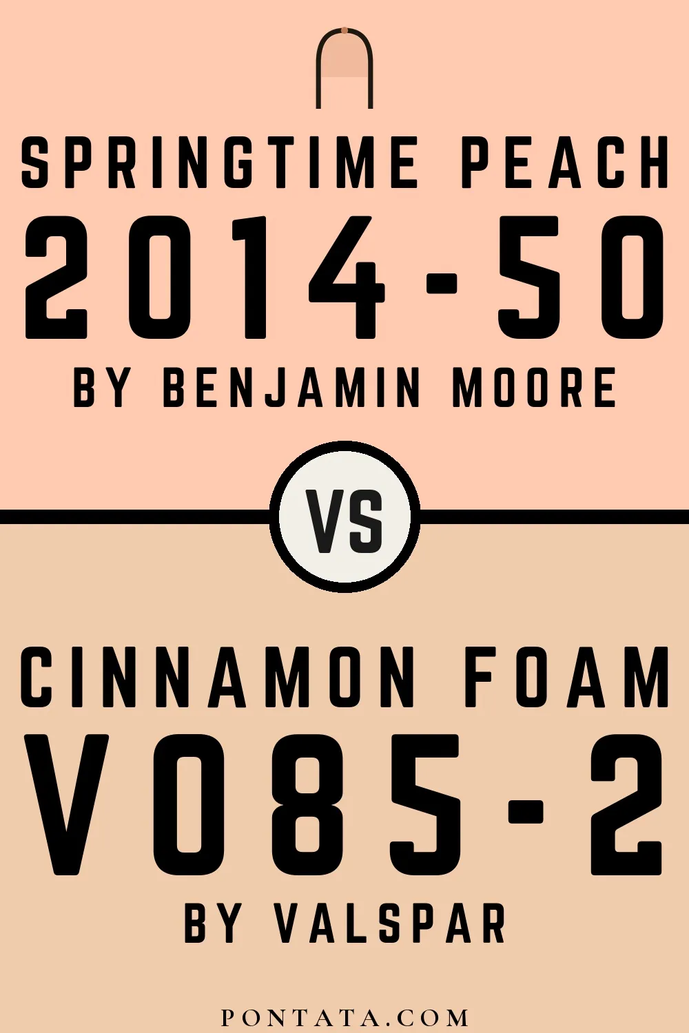 Springtime Peach vs Cinnamon Foam