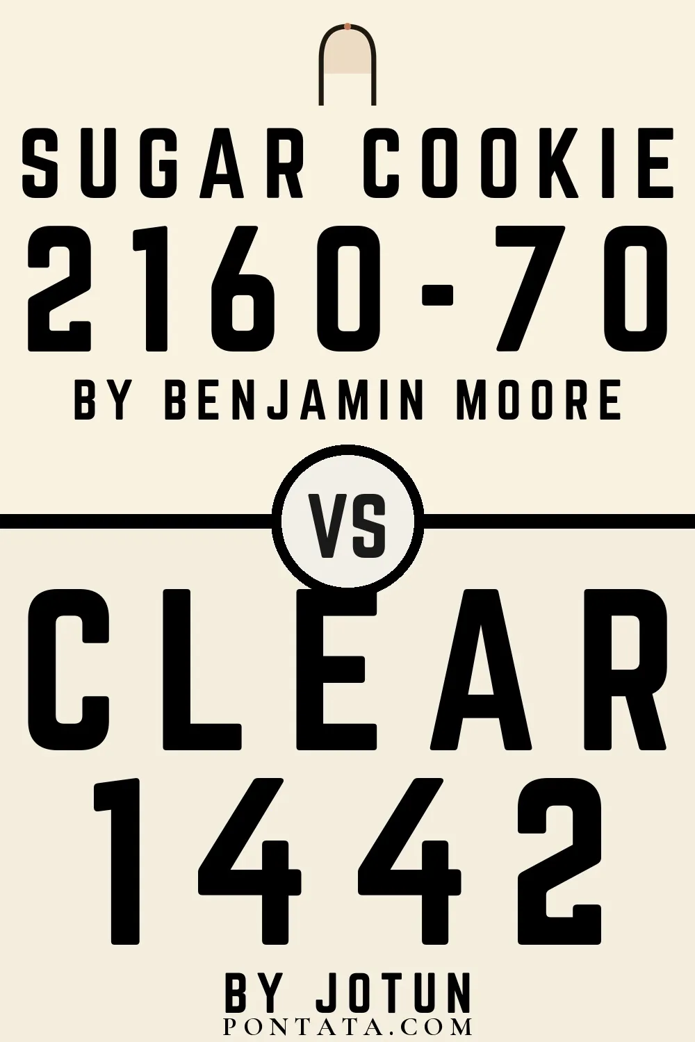 Sugar Cookie vs Clear