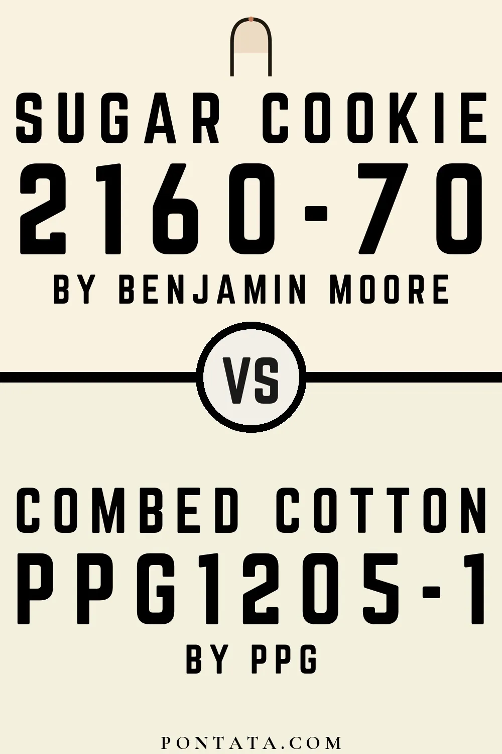 Sugar Cookie vs Combed Cotton