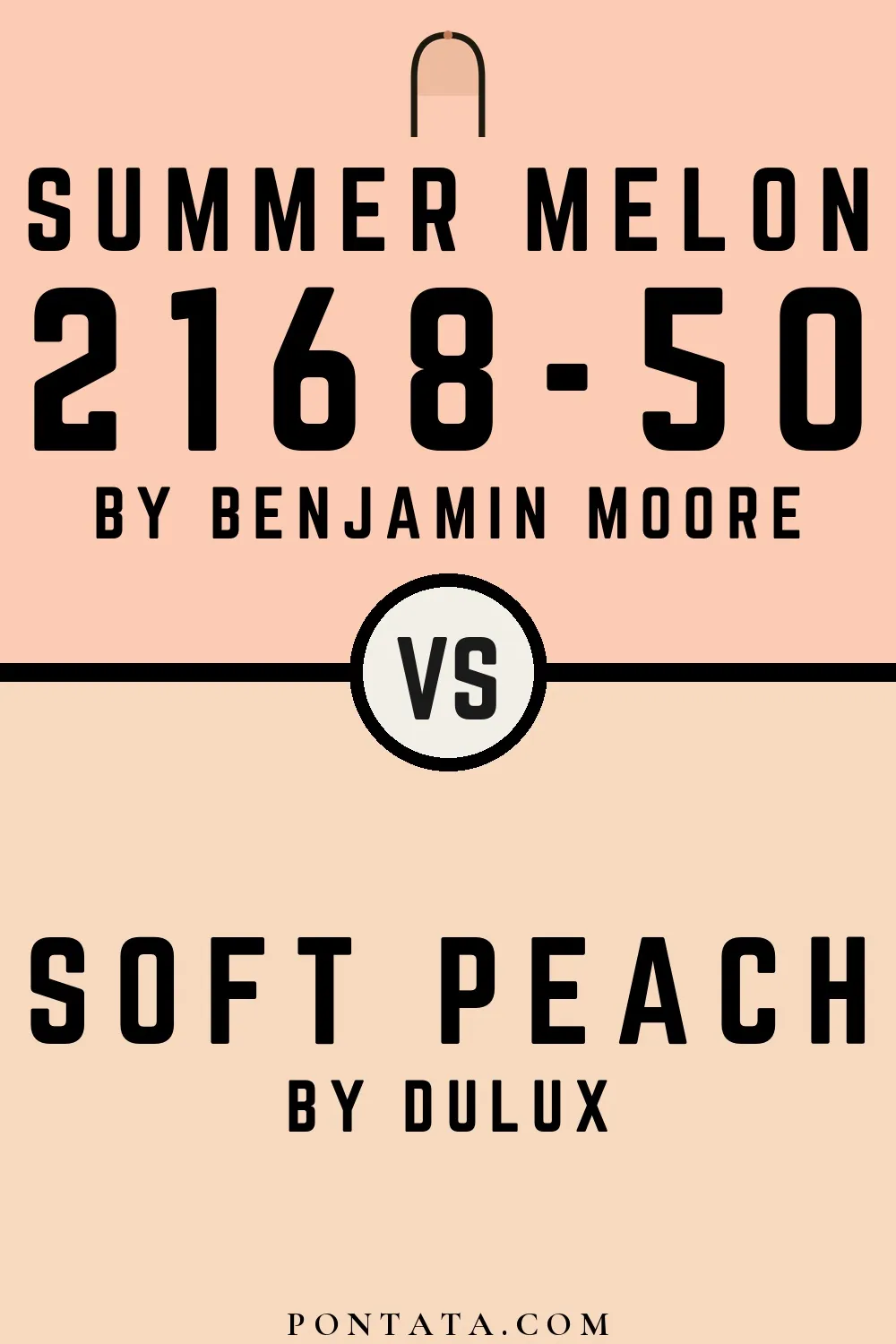 Summer Melon vs Soft Peach