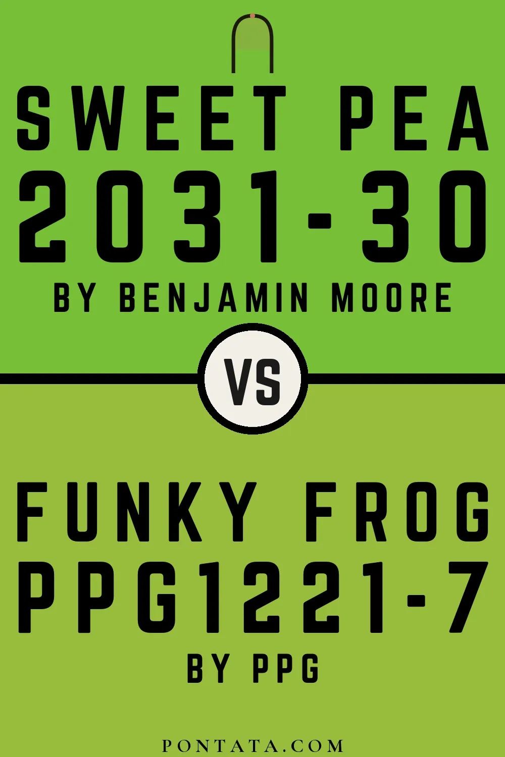 Sweet Pea vs Funky Frog