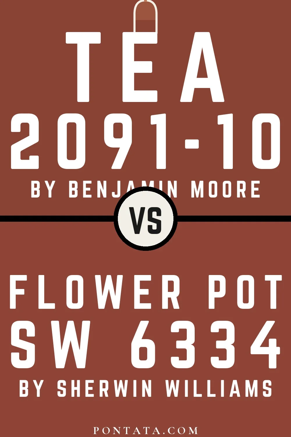 Tea vs Flower Pot