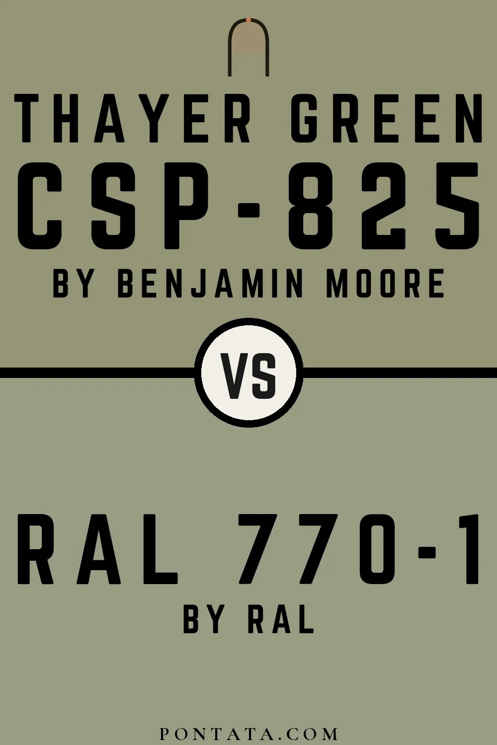 Thayer Green vs RAL 770-1