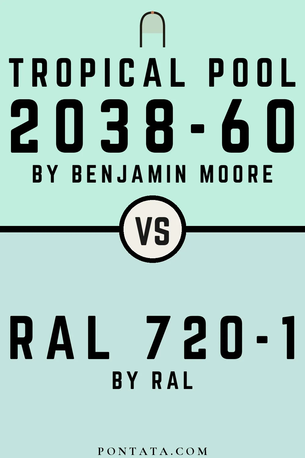 Tropical Pool vs RAL 720-1
