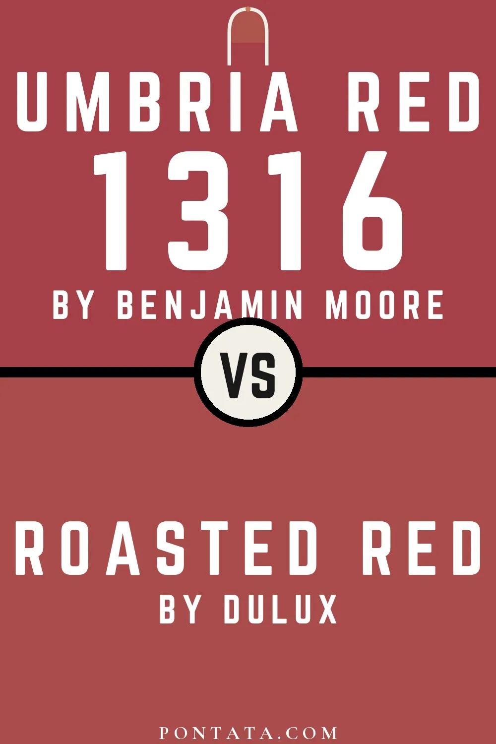 Umbria Red vs Roasted Red