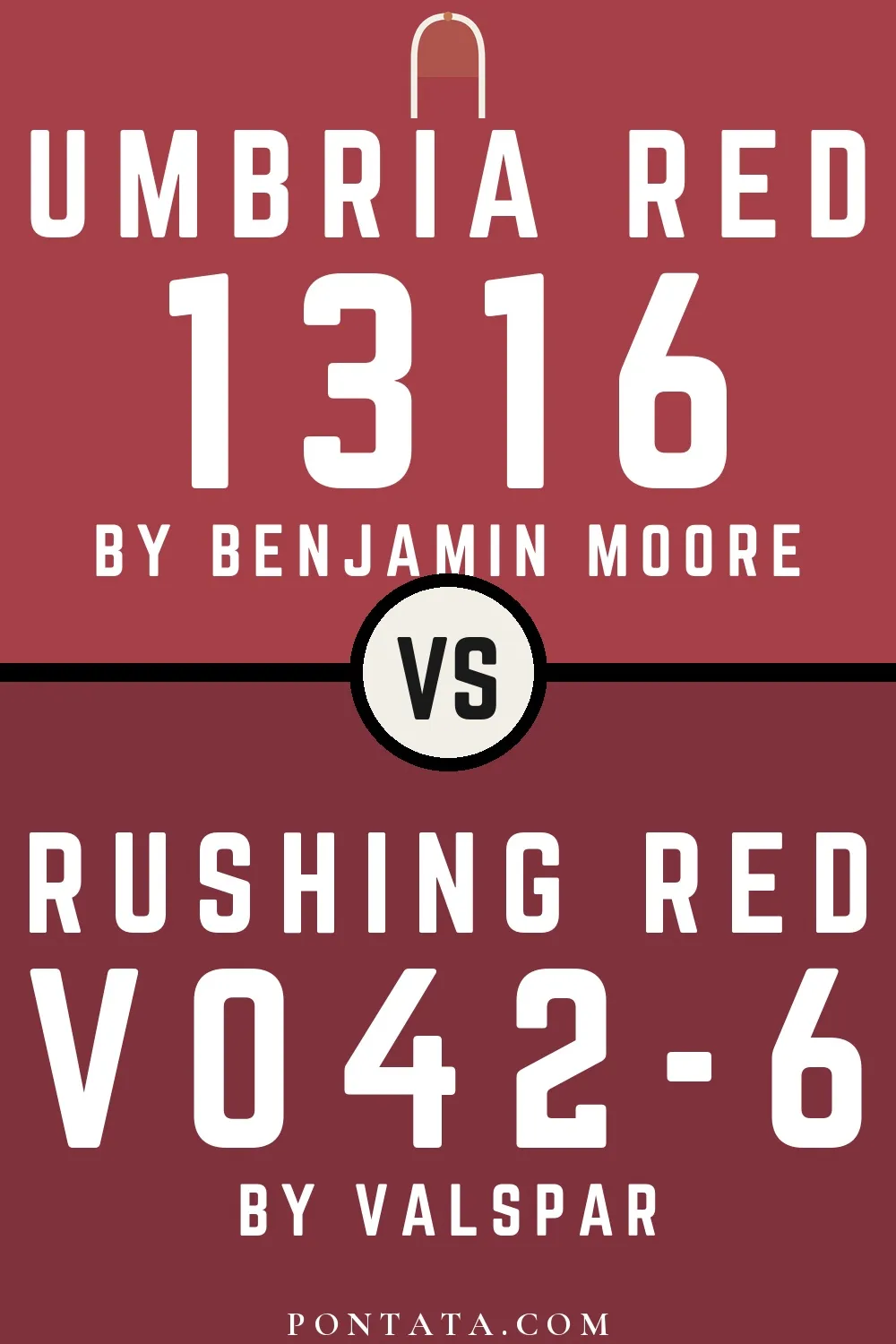 Umbria Red vs Rushing Red