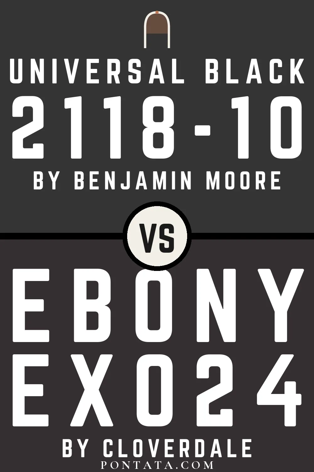 Universal Black vs Ebony