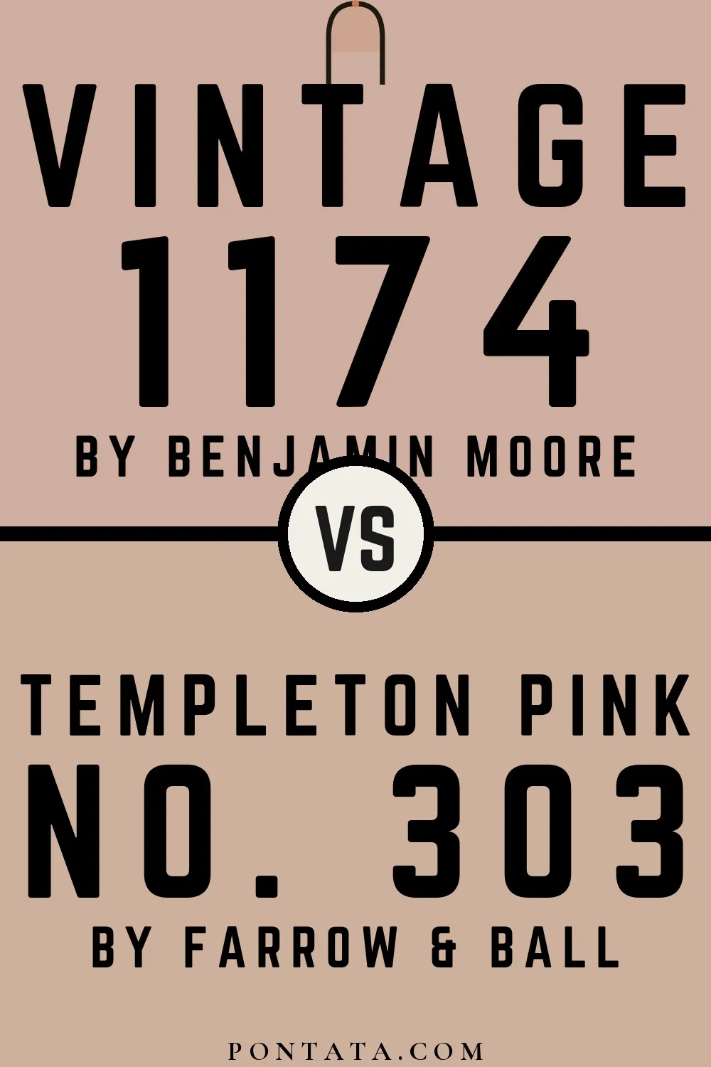 Vintage vs Templeton Pink