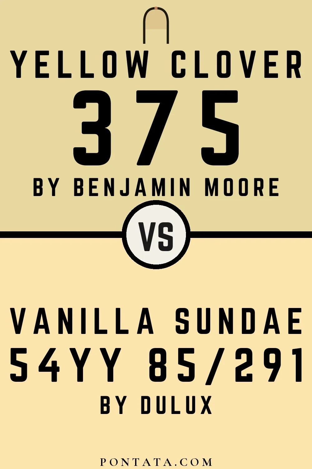 Yellow Clover vs Vanilla Sundae