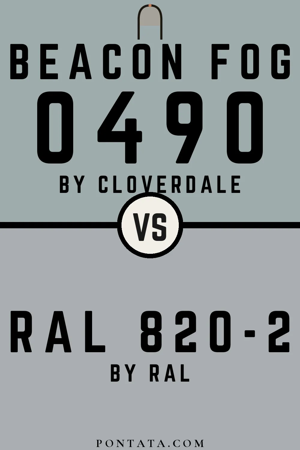 Beacon Fog vs RAL 820-2