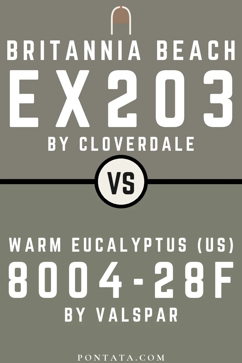Britannia Beach vs Warm Eucalyptus (US)