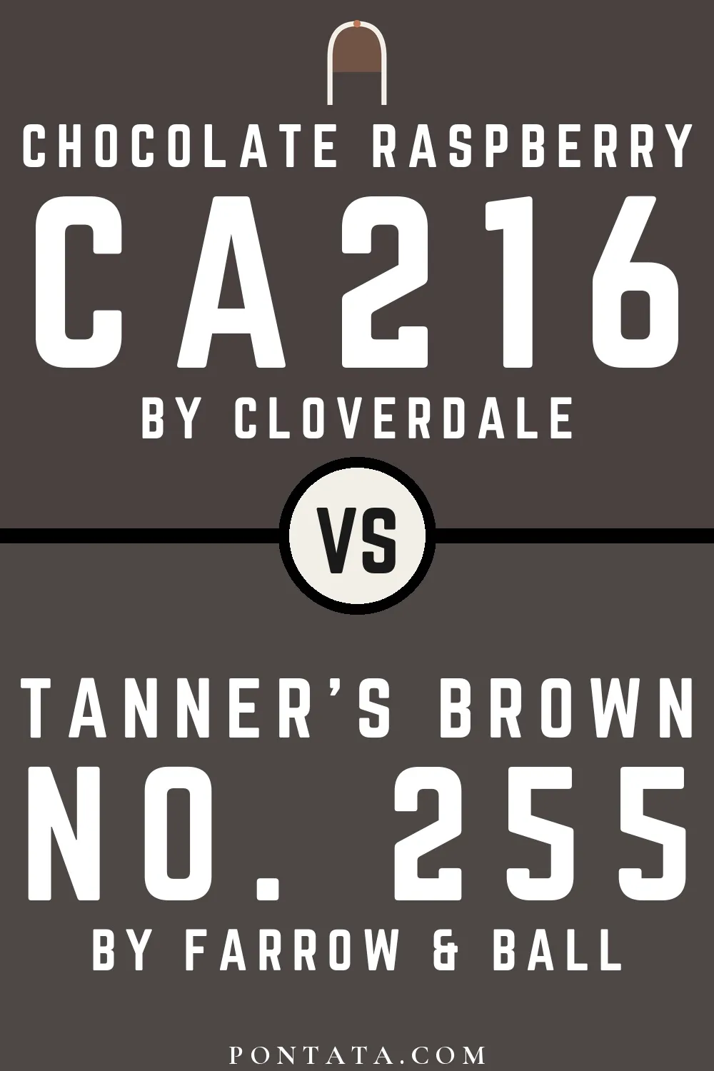 Chocolate Raspberry vs Tanner's Brown