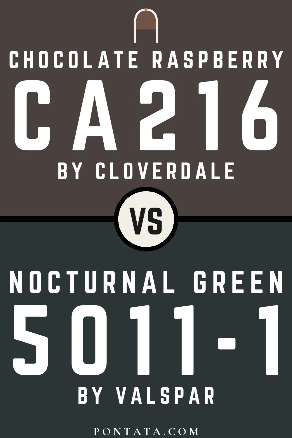 Chocolate Raspberry vs Nocturnal Green