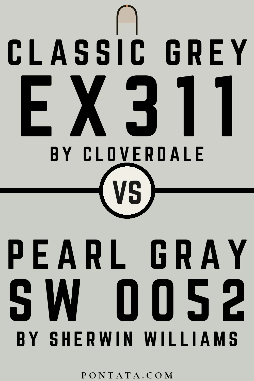 Classic Grey vs Pearl Gray