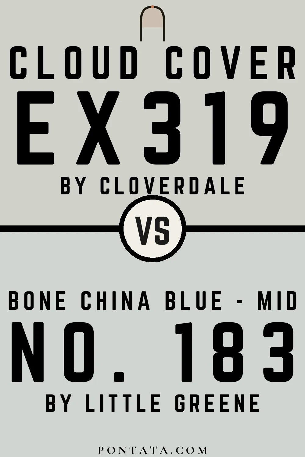 Cloud Cover vs Bone China Blue - Mid