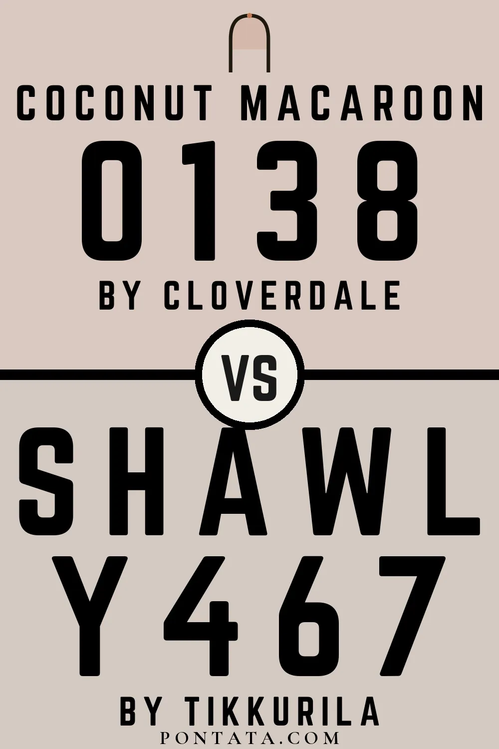 Coconut Macaroon vs Shawl