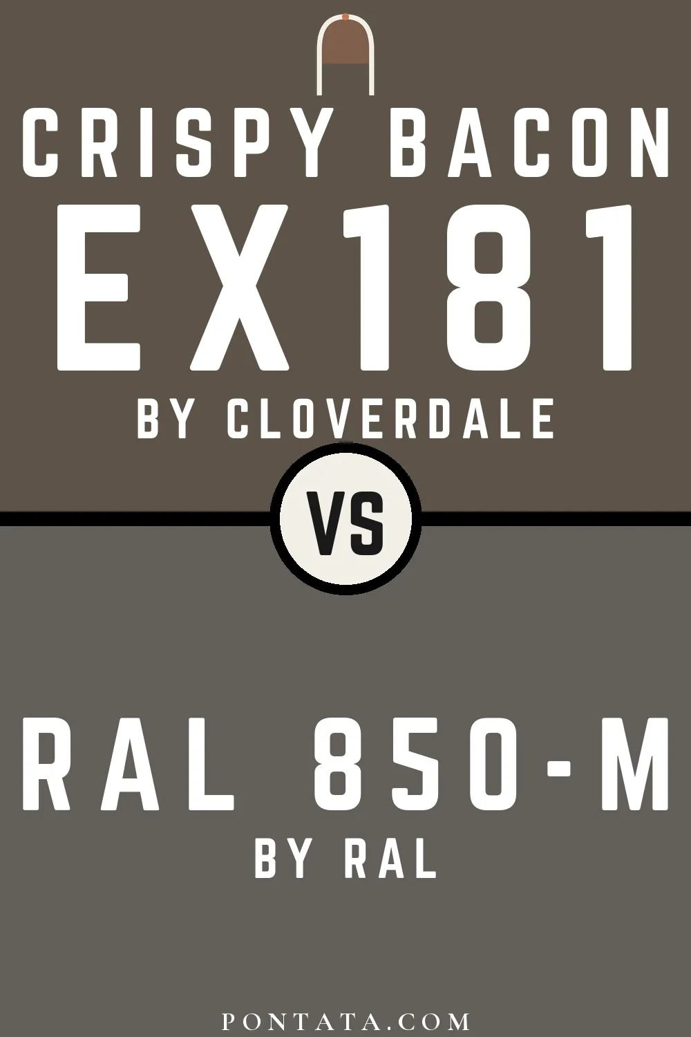 Crispy Bacon vs RAL 850-M