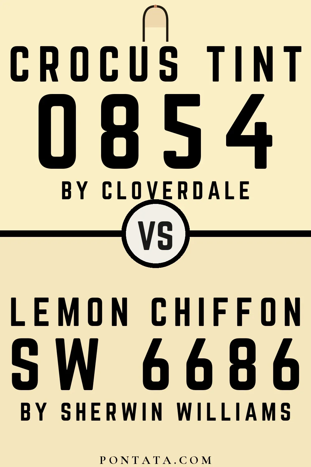 Crocus Tint vs Lemon Chiffon