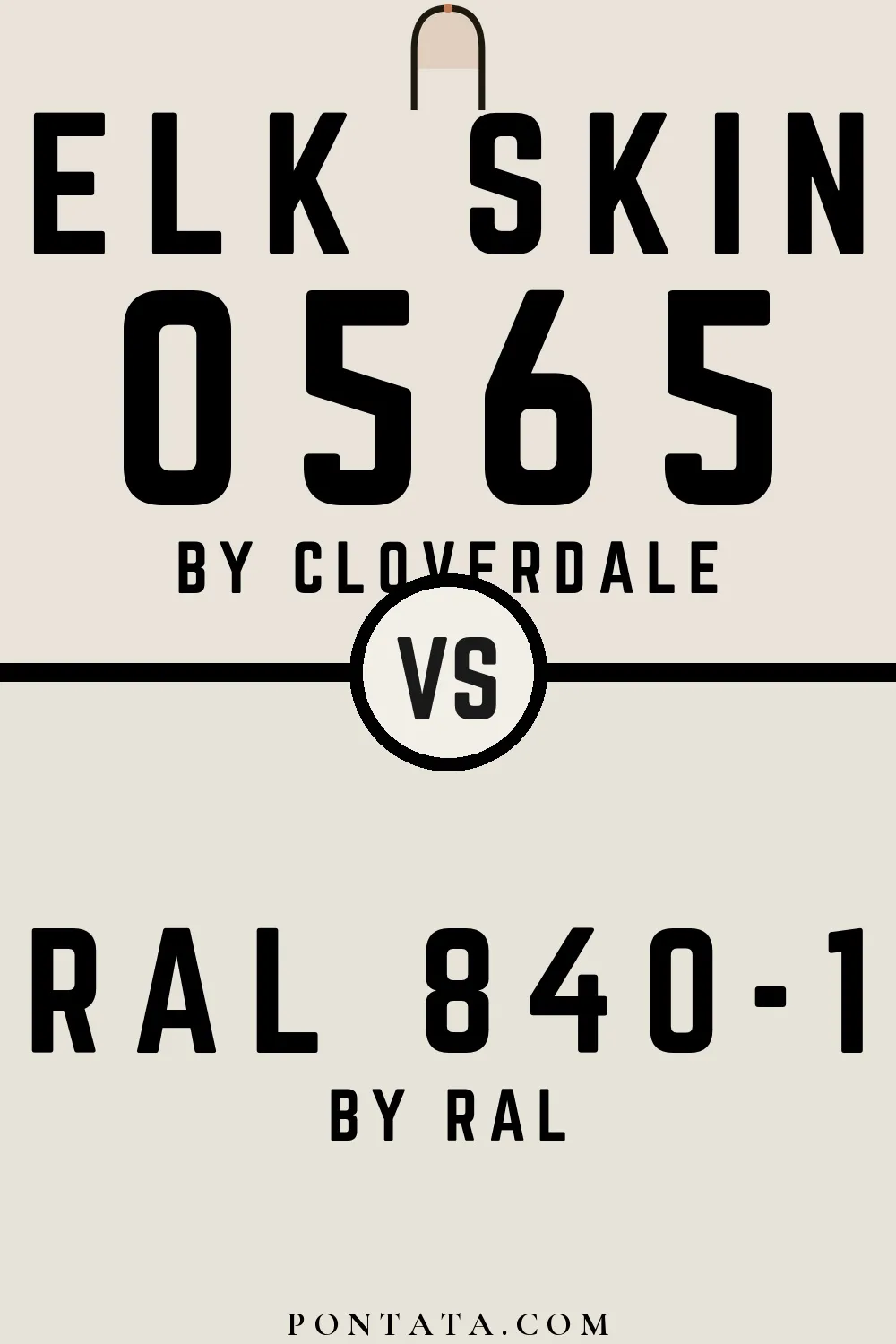 Elk Skin vs RAL 840-1