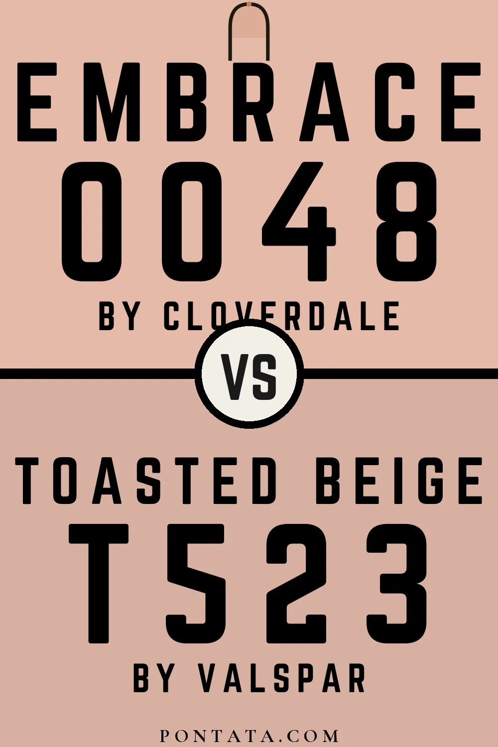 Embrace vs Toasted Beige