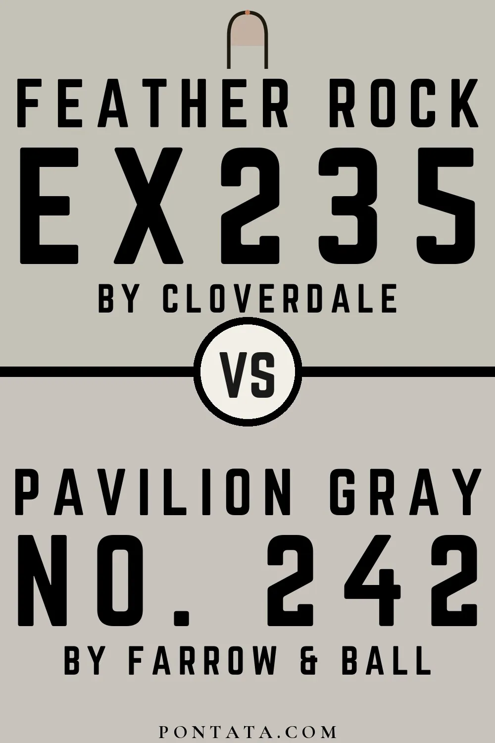 Feather Rock vs Pavilion Gray