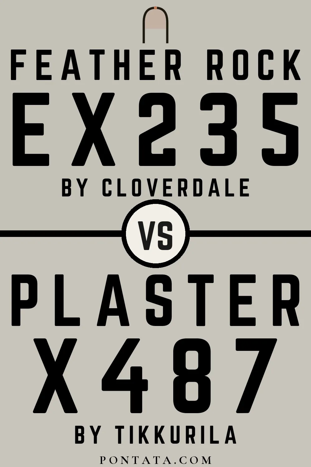 Feather Rock vs Plaster