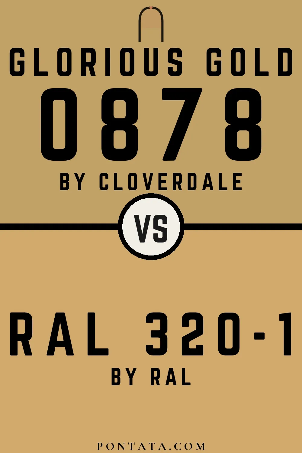 Glorious Gold vs RAL 320-1
