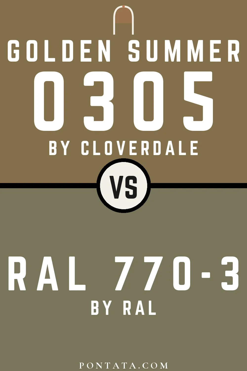 Golden Summer vs RAL 770-3