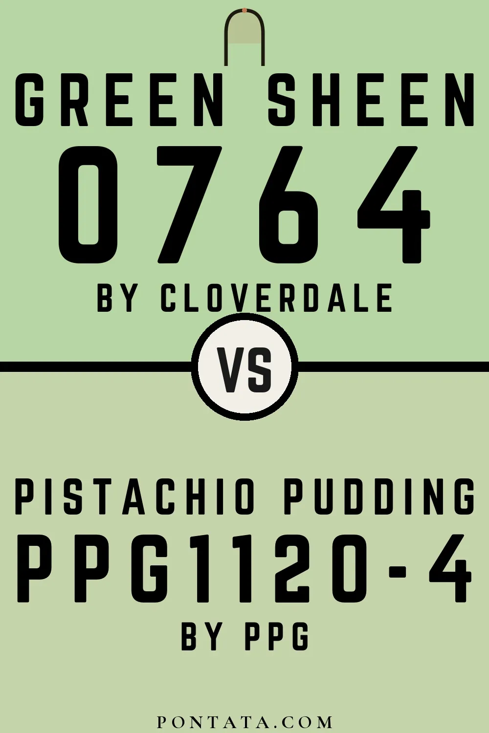 Green Sheen vs Pistachio Pudding