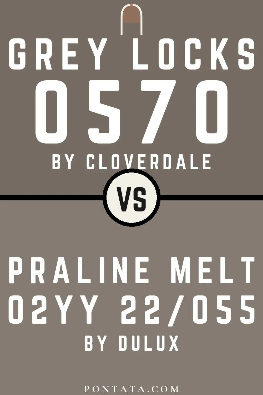 Grey Locks vs Praline Melt