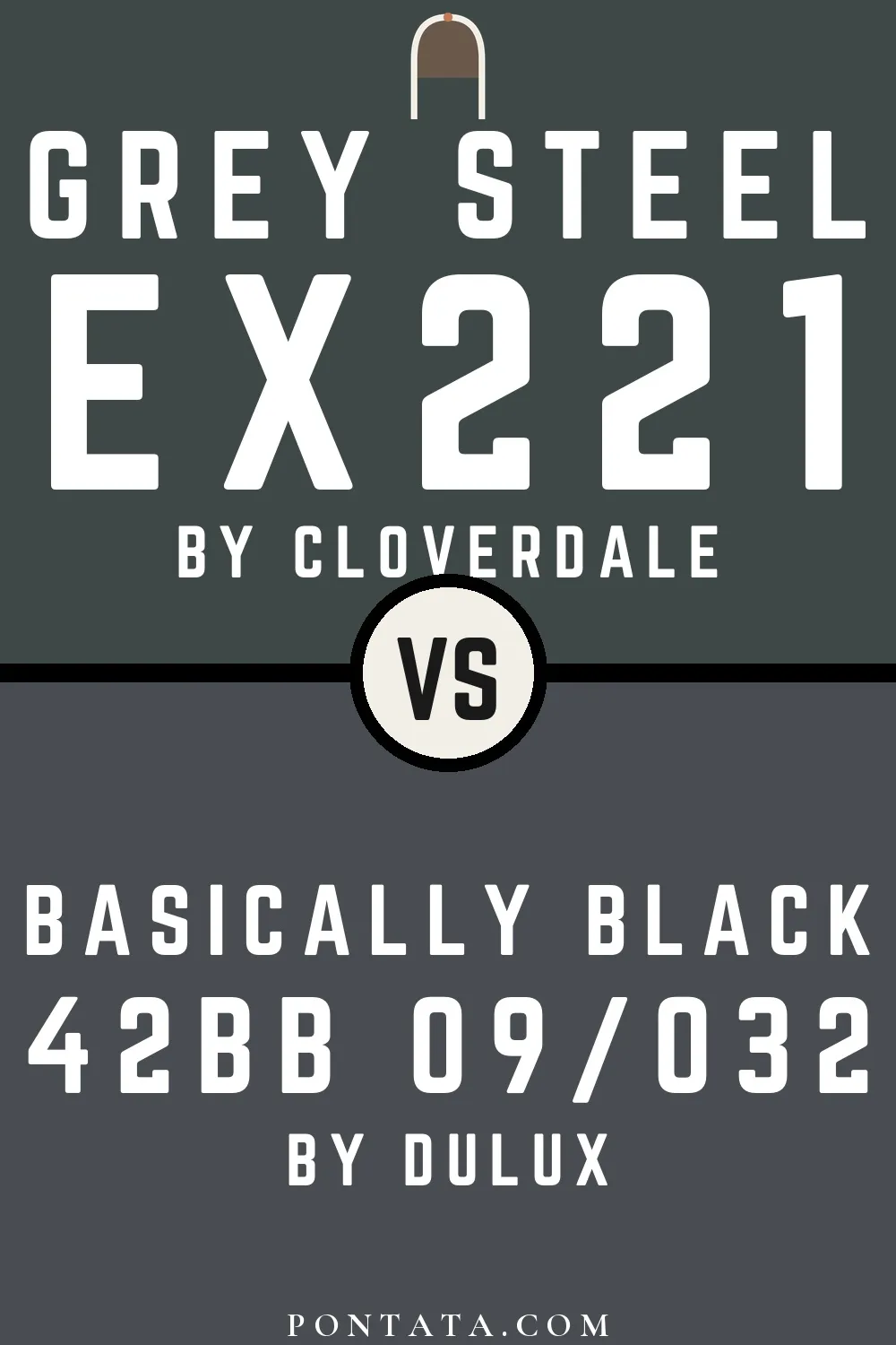 Grey Steel vs Basically Black
