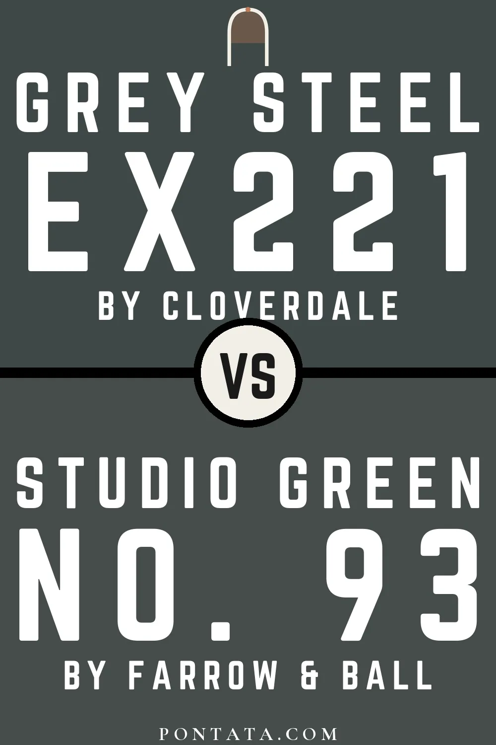 Grey Steel vs Studio Green