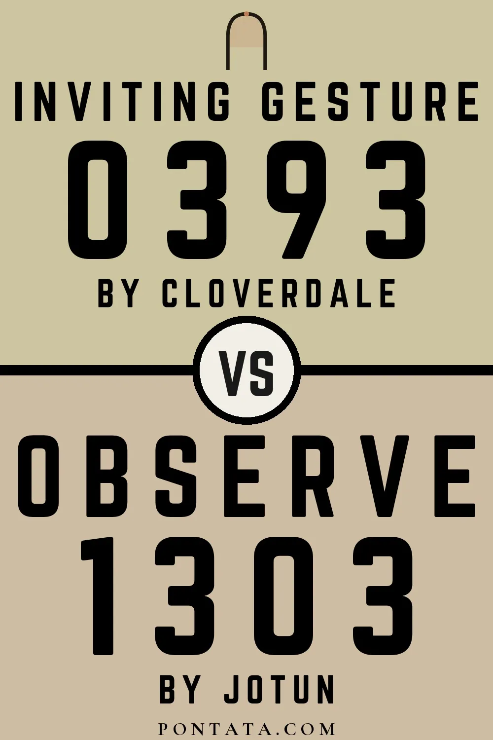 Inviting Gesture vs Observe
