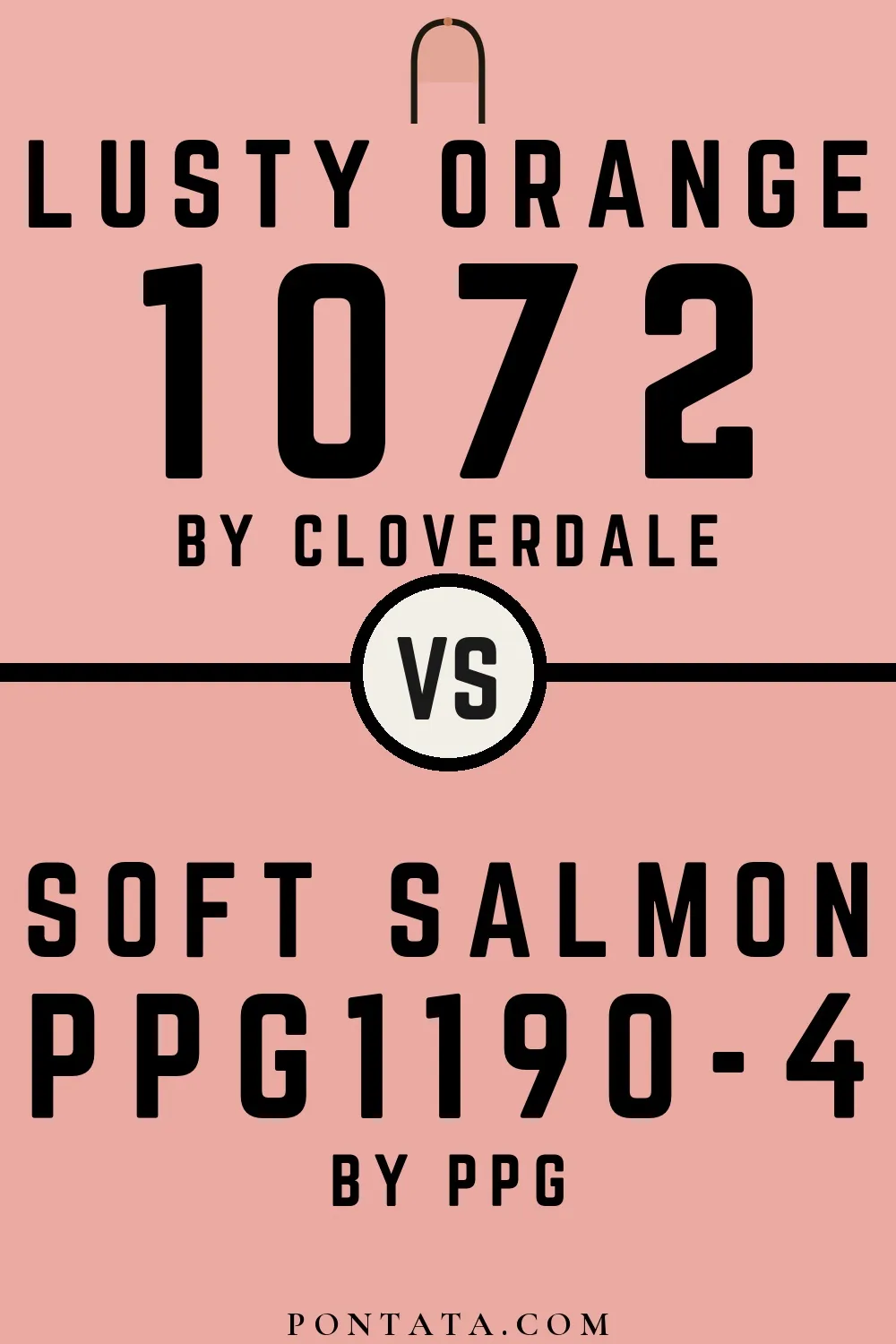 Lusty Orange vs Soft Salmon