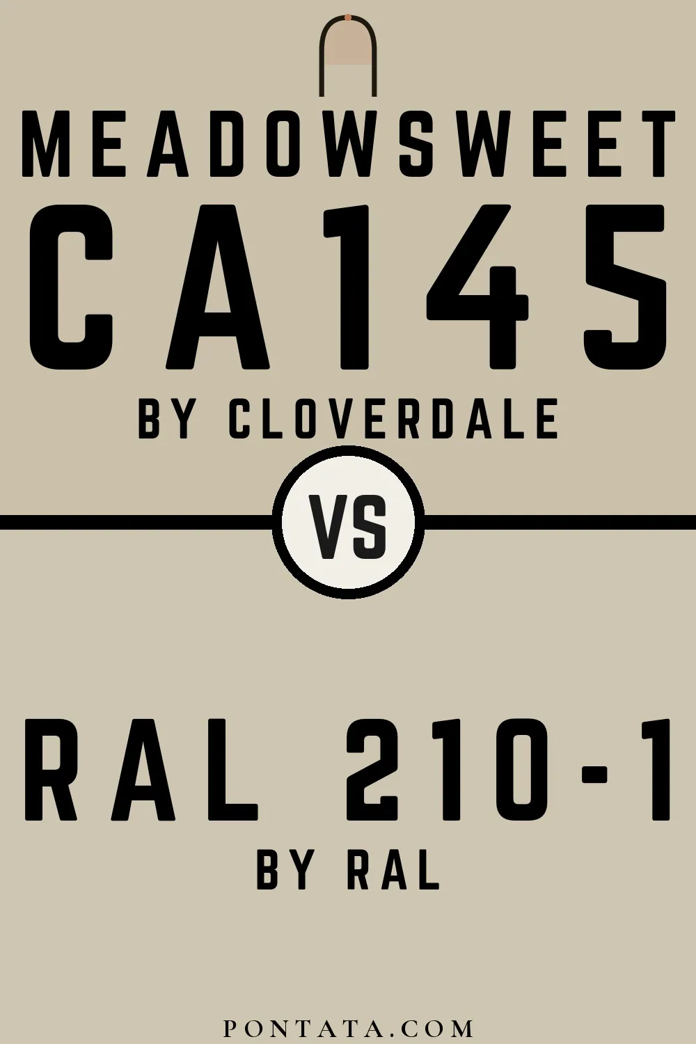 Meadowsweet vs RAL 210-1