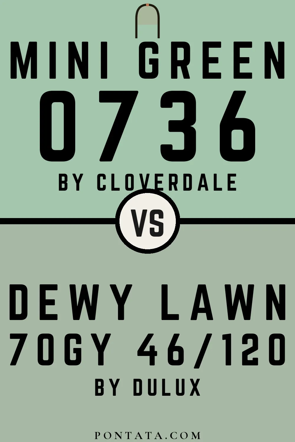 Mini Green vs Dewy Lawn