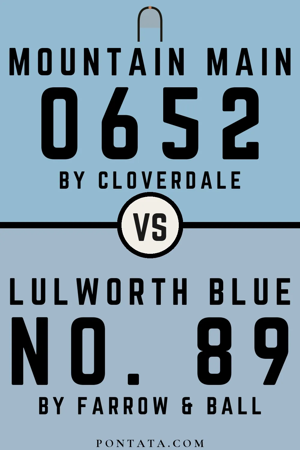 Mountain Main vs Lulworth Blue