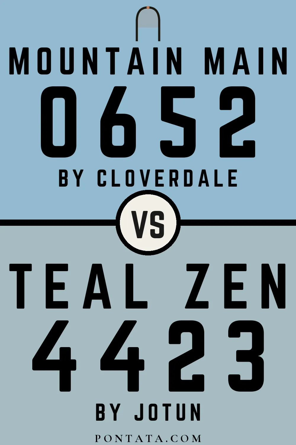 Mountain Main vs Teal Zen