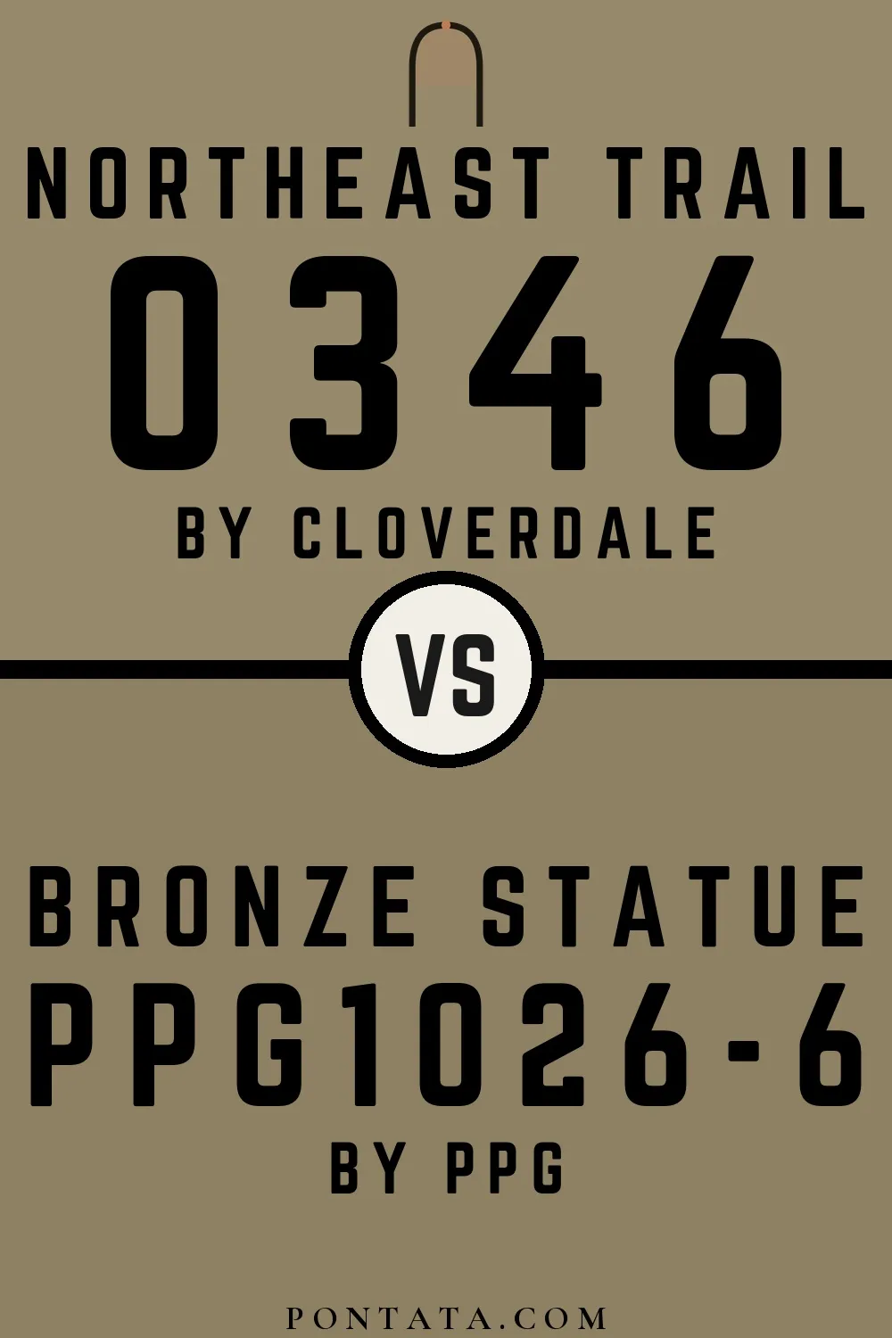 Northeast Trail vs Bronze Statue