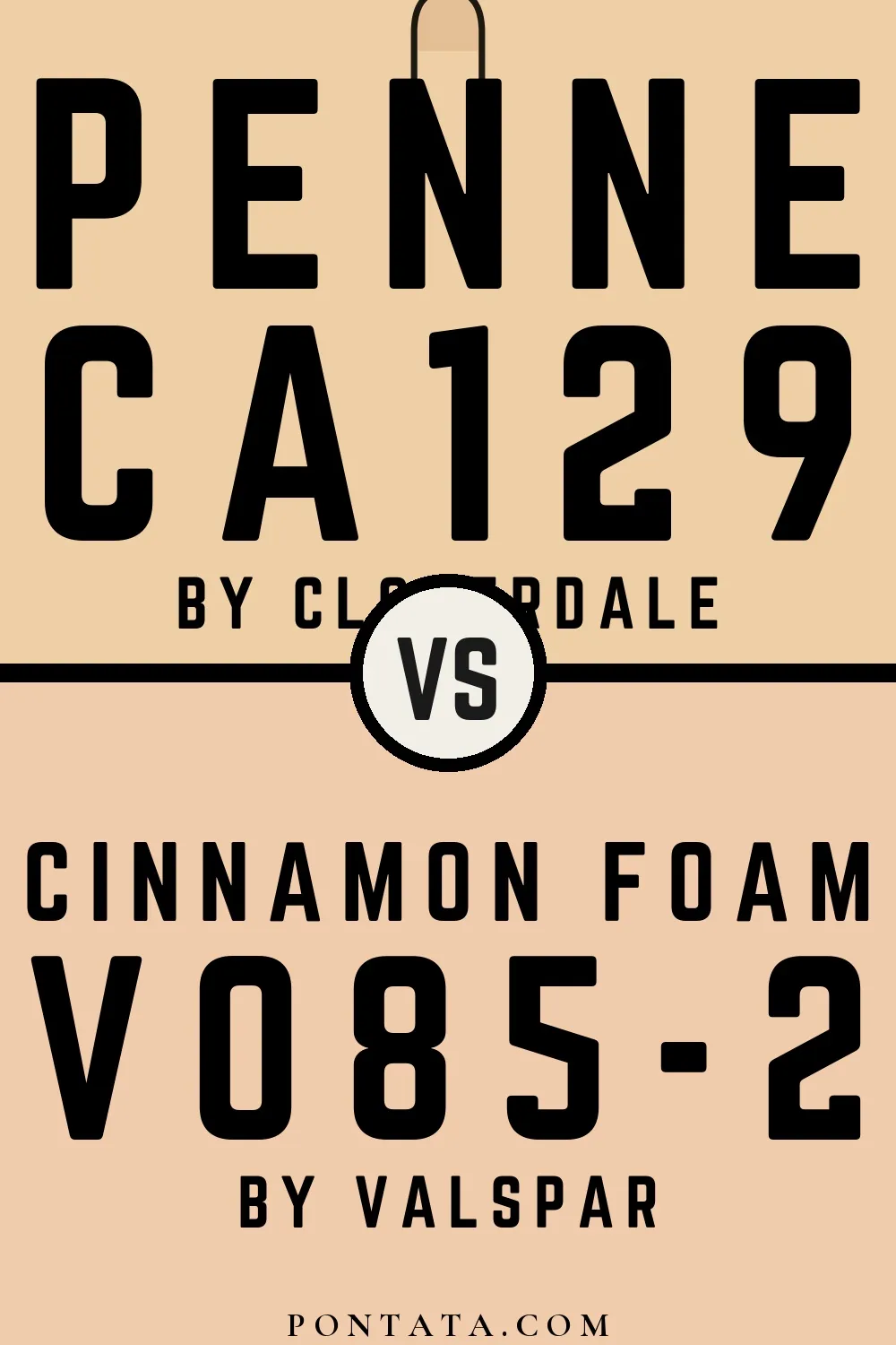 Penne vs Cinnamon Foam