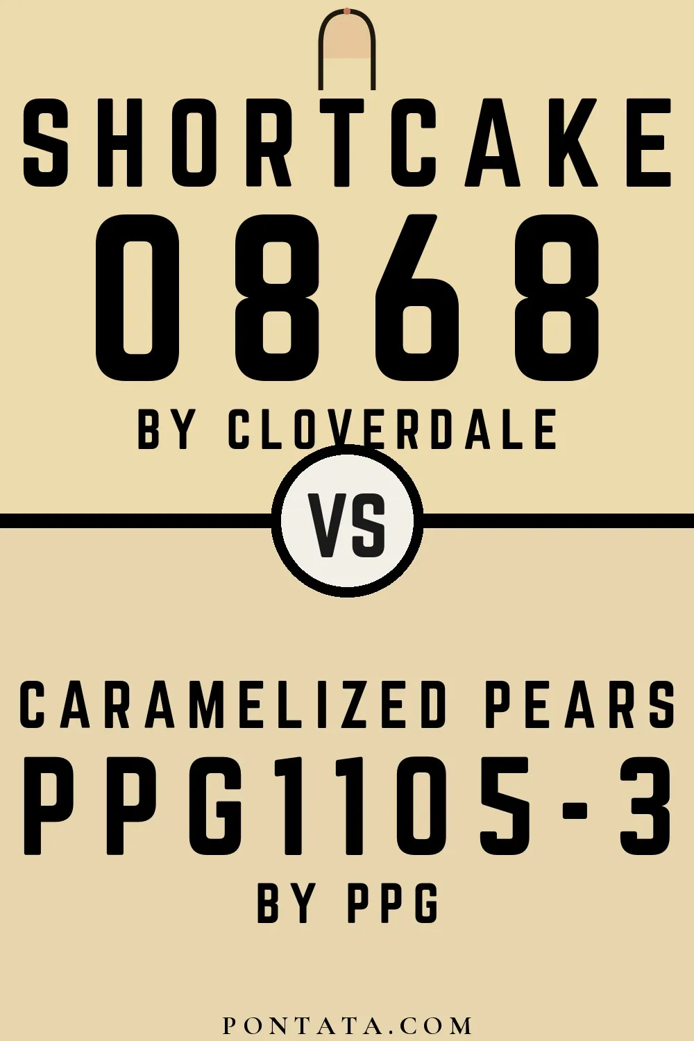 Shortcake vs Caramelized Pears