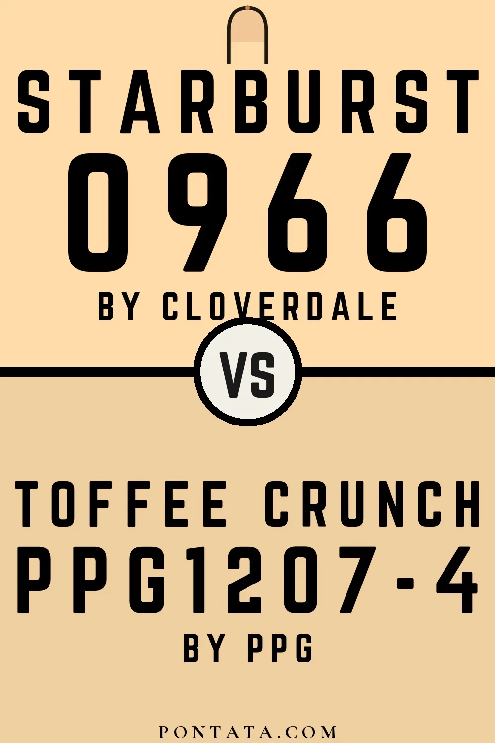 Starburst vs Toffee Crunch