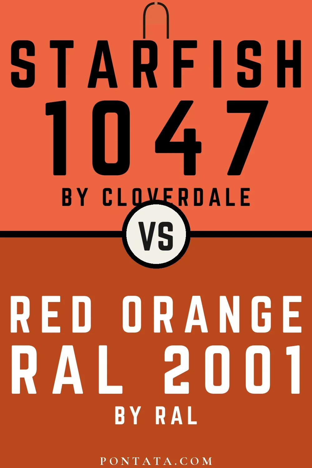 Starfish vs Red orange